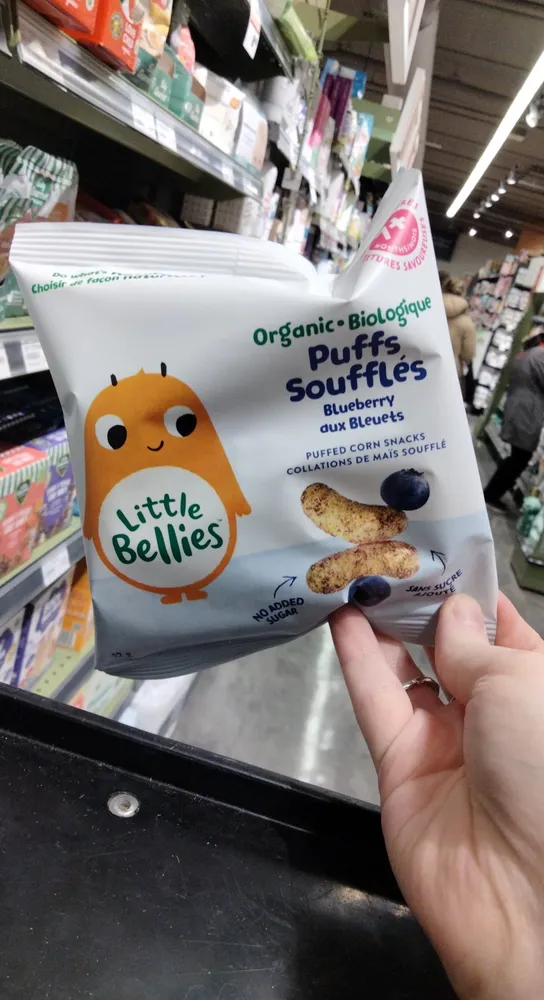 Organic Blueberry Puffs