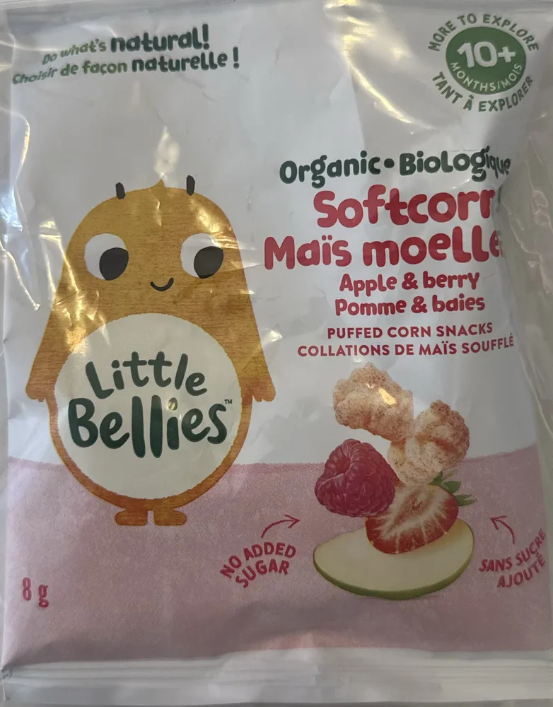 Organic Puffed zcorn Snacks