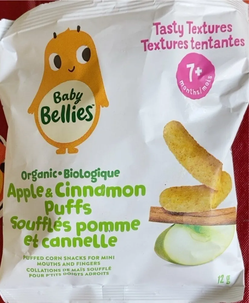 Organic Apple & Cinnamon Puffs