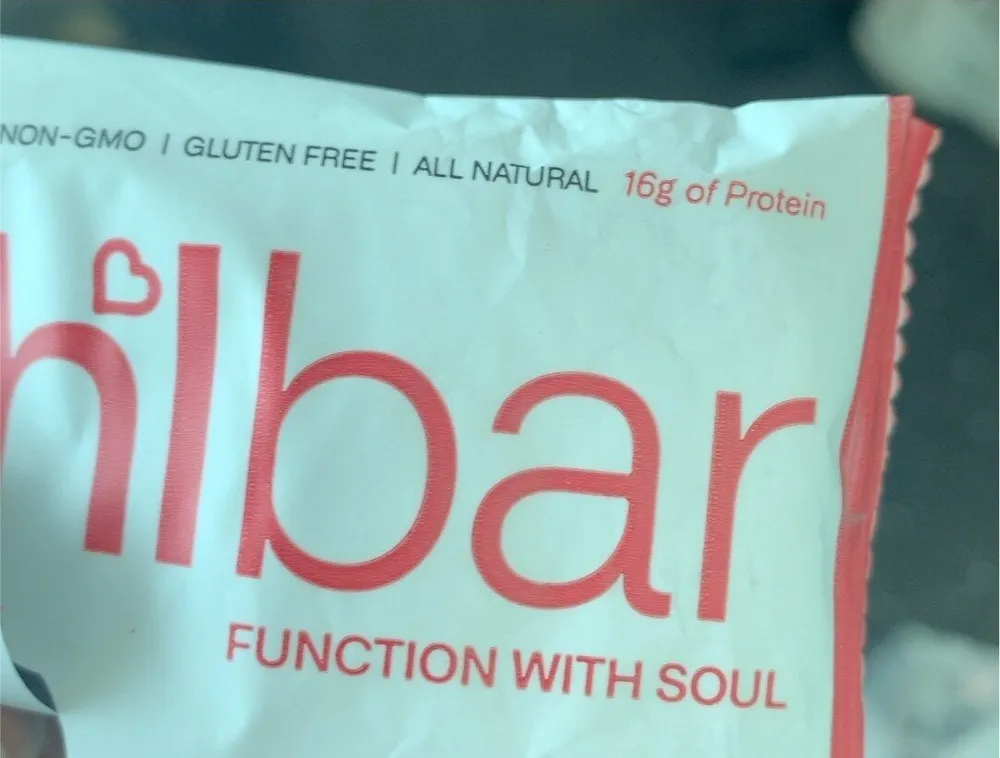 Functional protein bar cacao ashwaganda