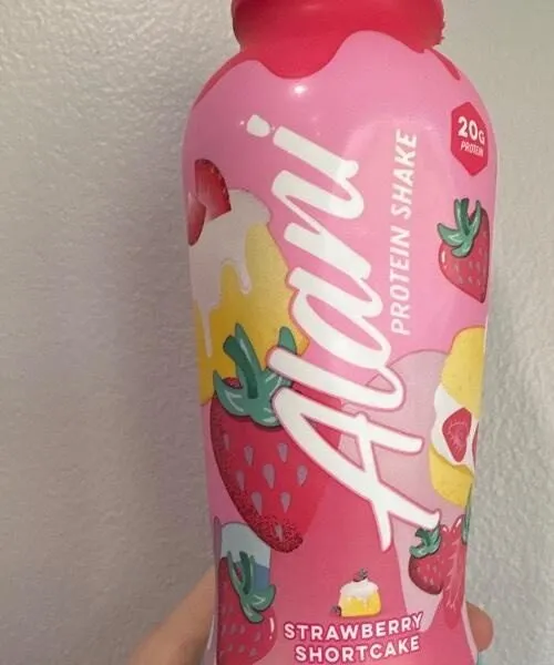 Strawberry shortcake protein shake