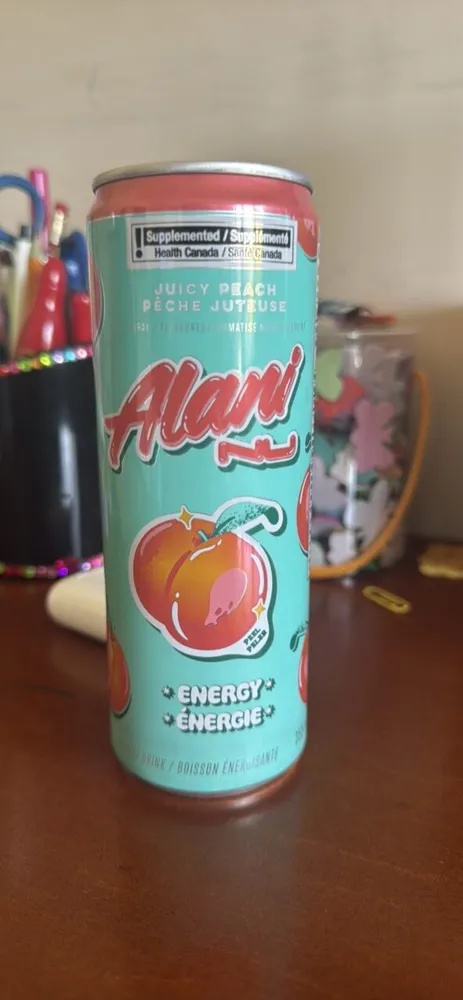Juicy Peach Energy Drink