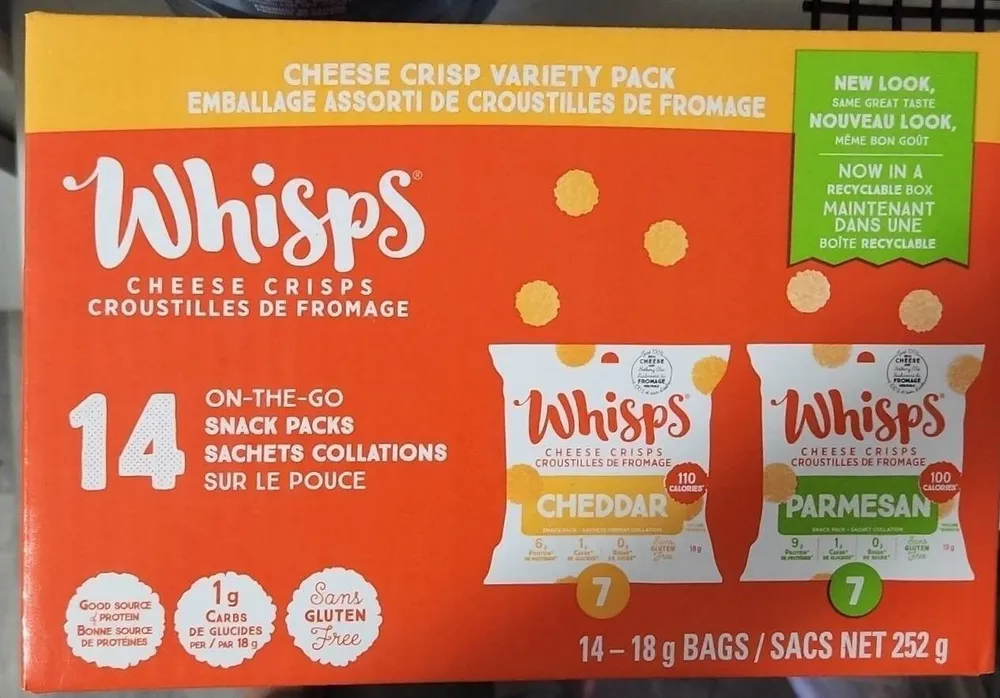 Cheese crisps