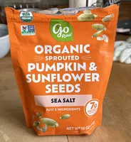 Organic Sprouted Pumpkin and Sunflower Seeds