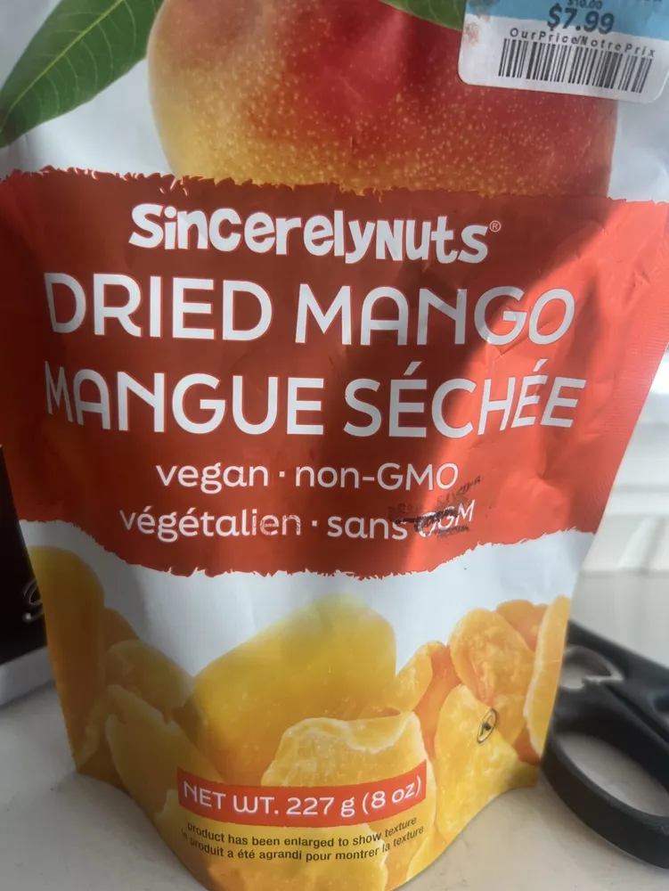 Dried mango