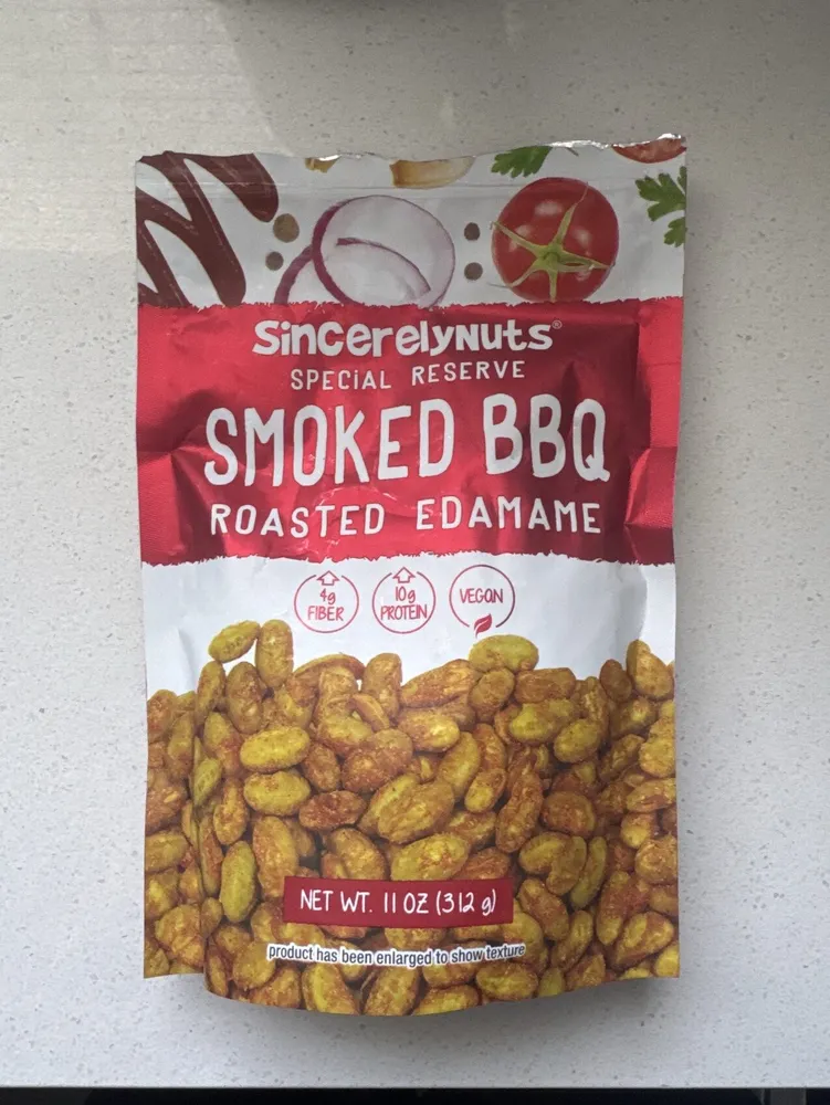 Smoked BBQ Roasted Edamame