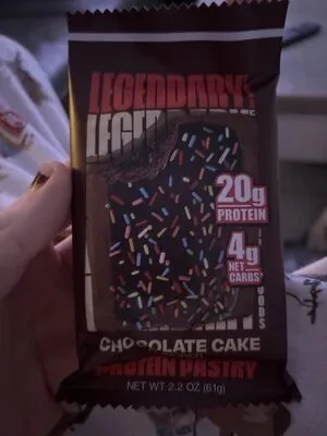 Chocolate Cake Flavored Protein Pastry