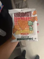 Pizza Flavored Popped Protein Chips