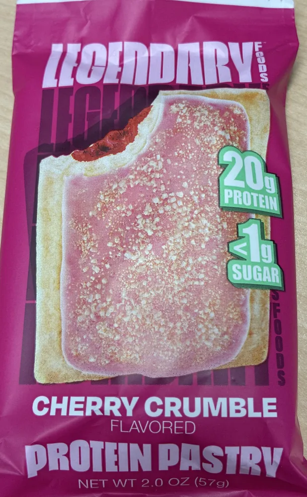 Protein Pastry Cherry Crumble Flavored
