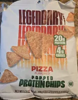Pizza Flavored Popped Protein Chips