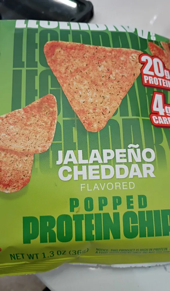 Jalapeño Cheddar Popped Protein Chips