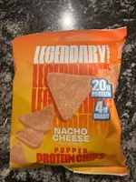 Nacho Cheese Flavored Popped Protein Chips