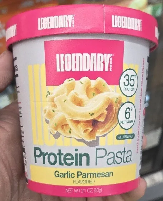 Protien Pasta Garlic Parmesan
