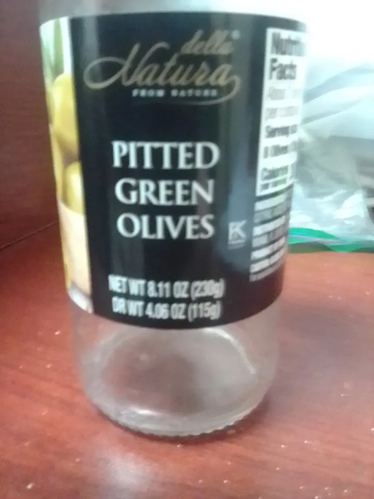 Pitted Green Olives