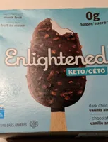 Barres keto chocolat noir vanille amande
