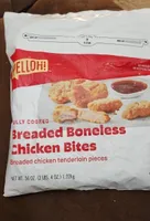 Breaded Boneless Chicken Bites