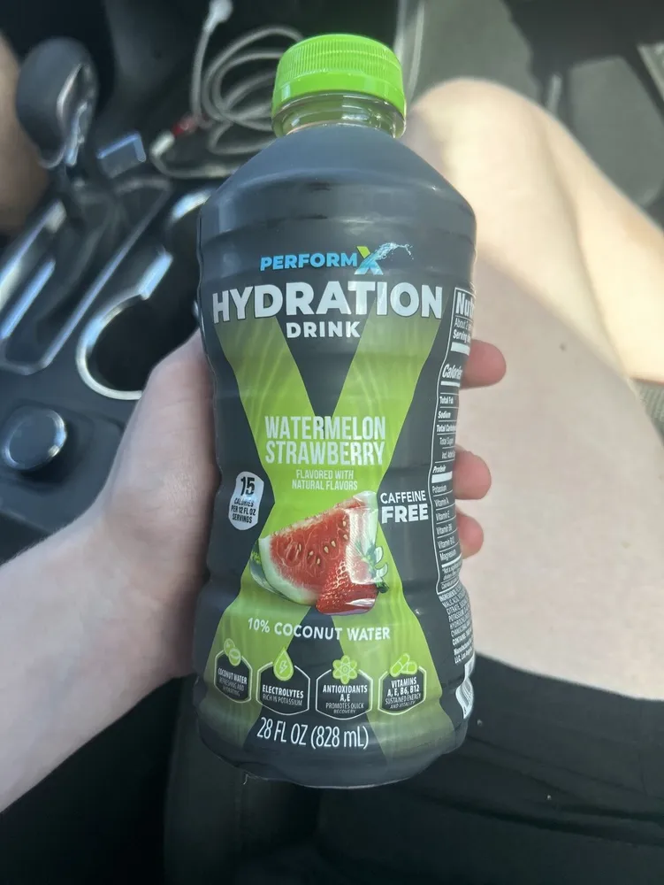 Watermelon strawberry hydration drink