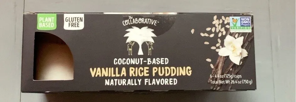 Vanilla rice pudding
