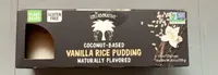 Vanilla rice pudding