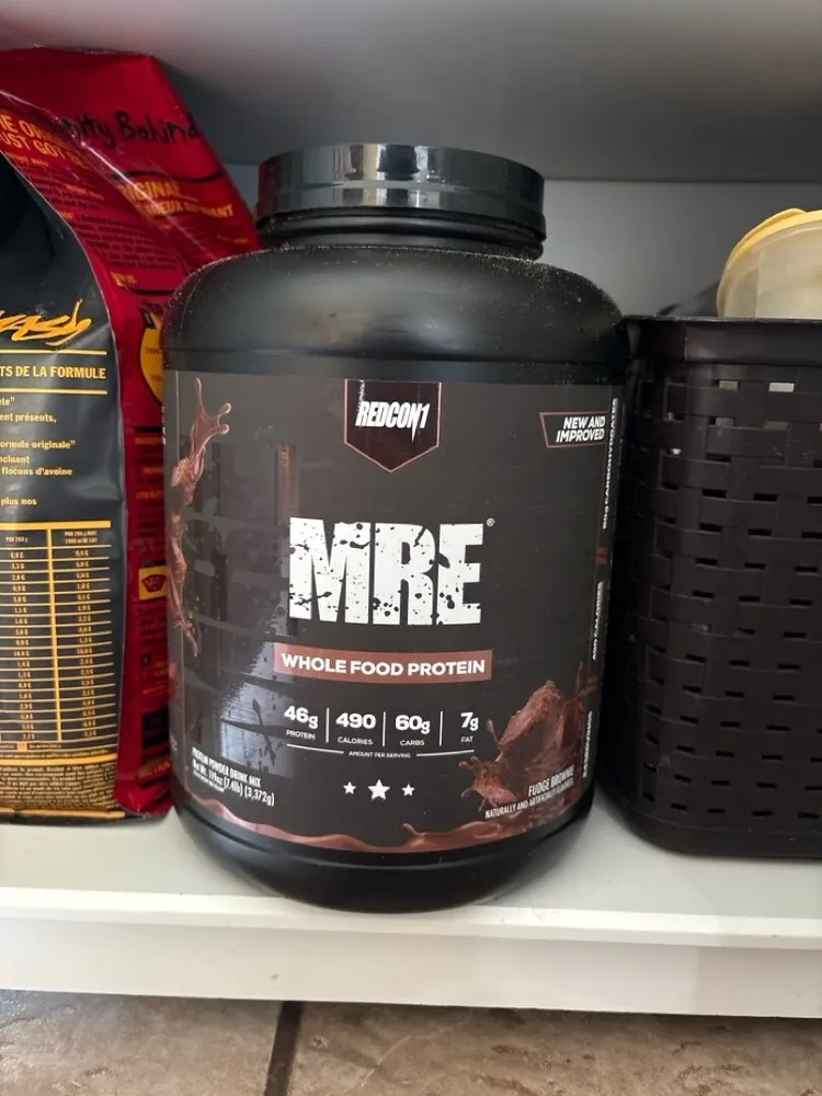 MRE chocolate protein powder