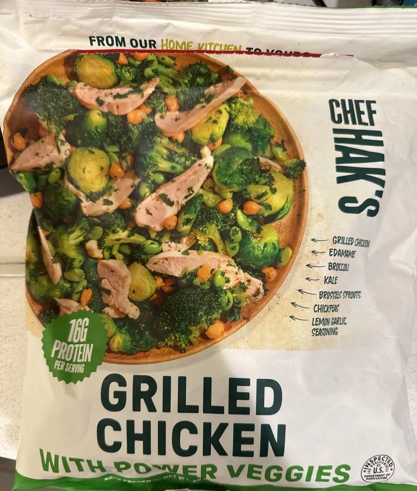 Grilled Chicken with Veggies