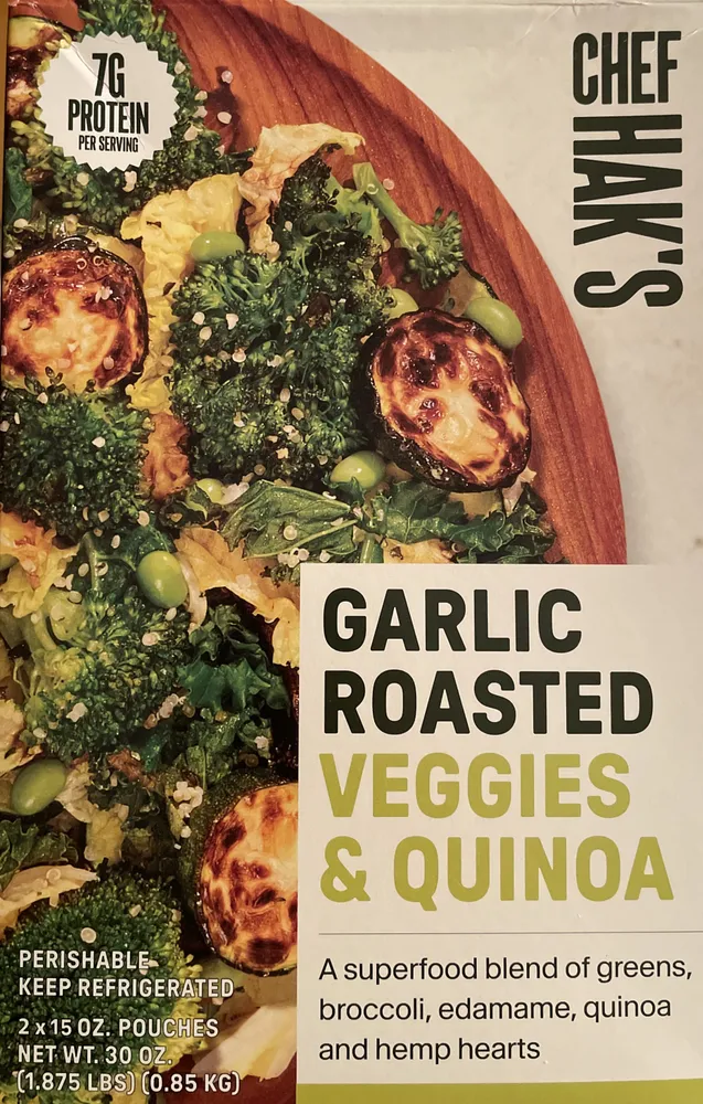 Garlic Roasted Veggies & Quinoa