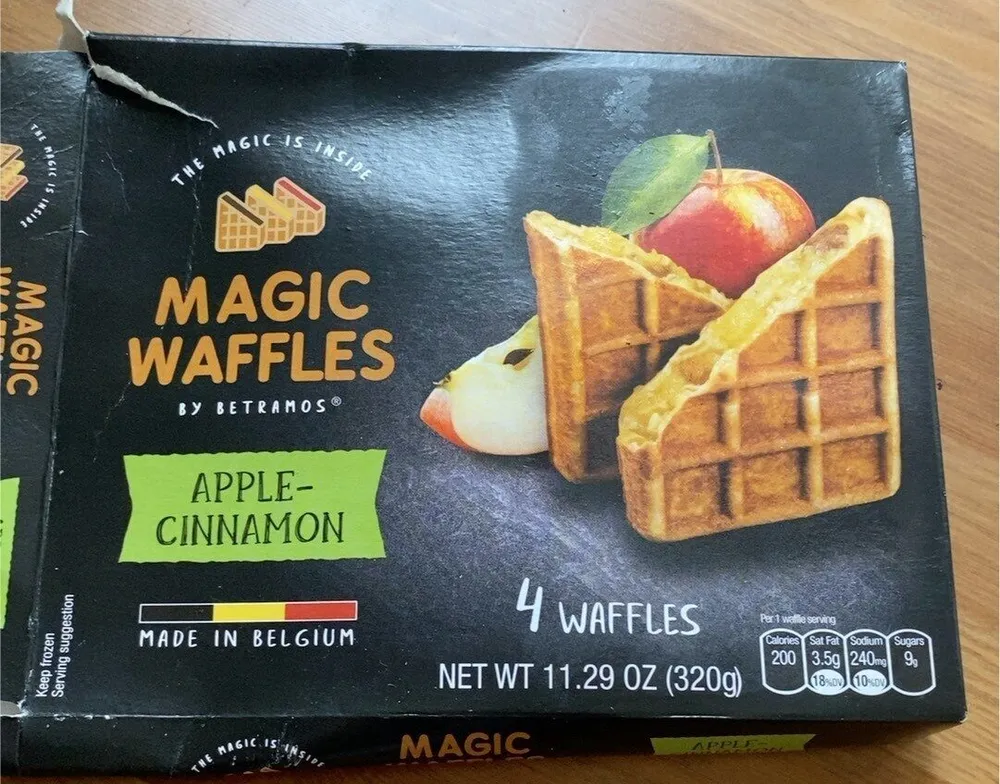 Magic Waffles - Apple-Cinnamon