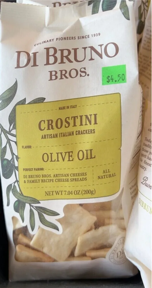 Crostini artisan italian crackers