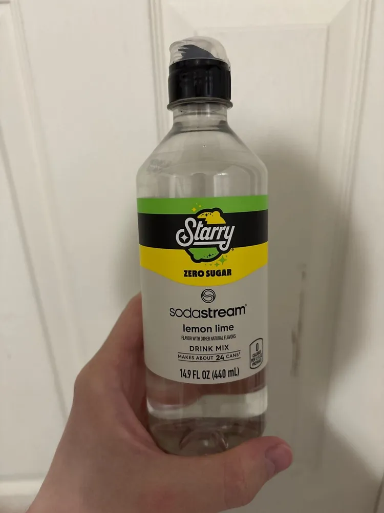 Starry Zero Sugar Sodastream