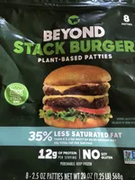 BEYOND STACK BURGER Plant-Based Patties