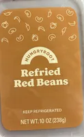 Refried red beans