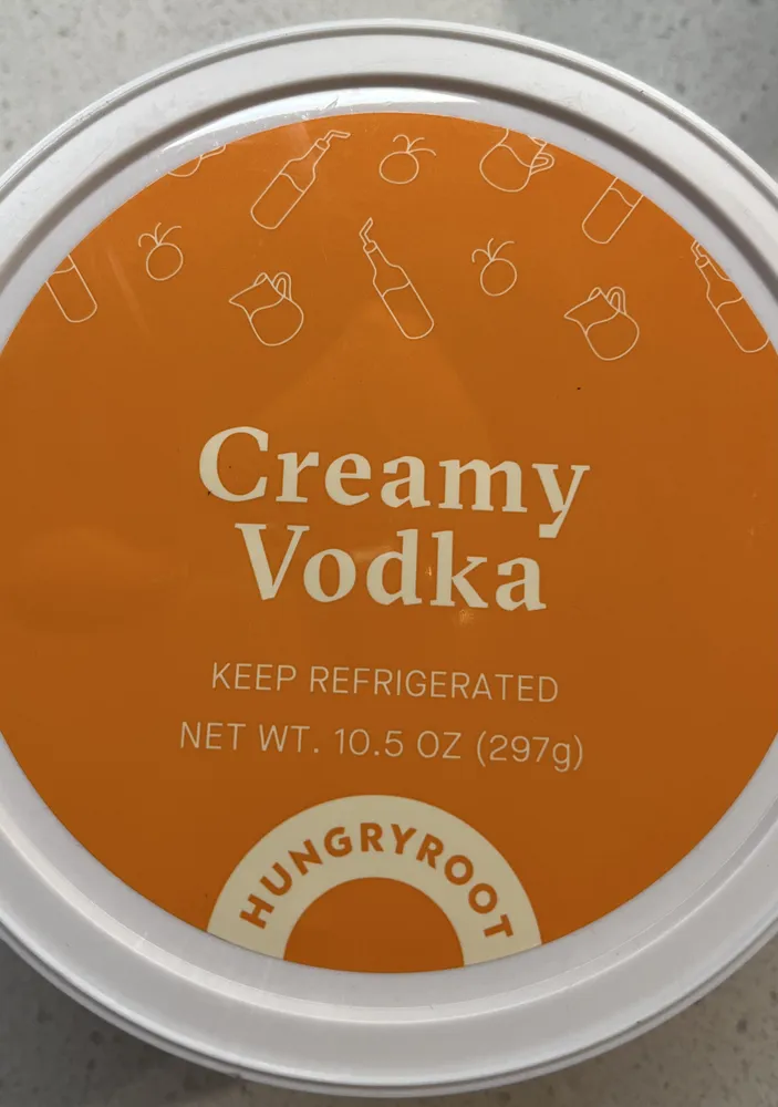 Creamy Vodka