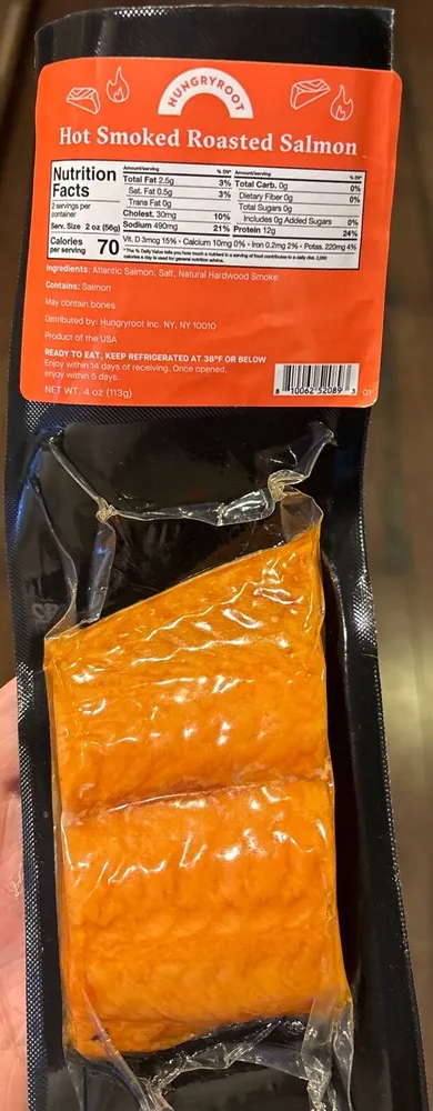 Hot Smoked Roasted Salmon