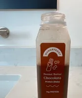 Peanut butter chocolate protein shake