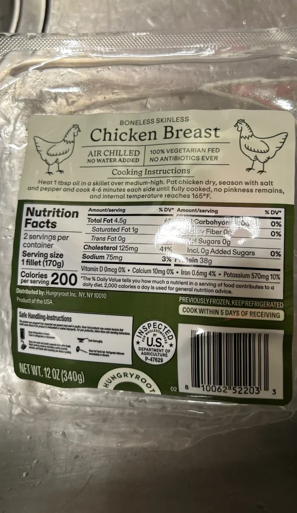 Boneless Skinless Chicken Breasts