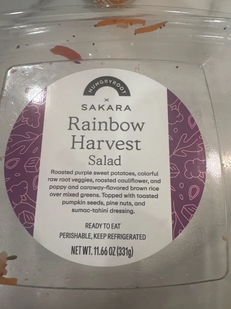 Rainbow Harvest Salad