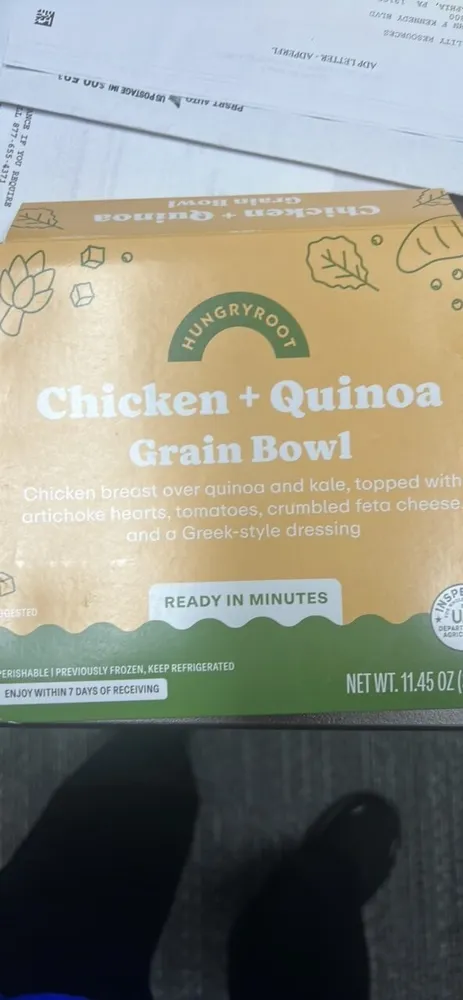 Chicken + Quinoa Grain Bowl