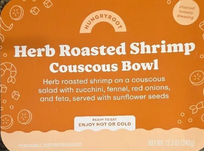Herb Roasted Shrimp Couscous Bowl