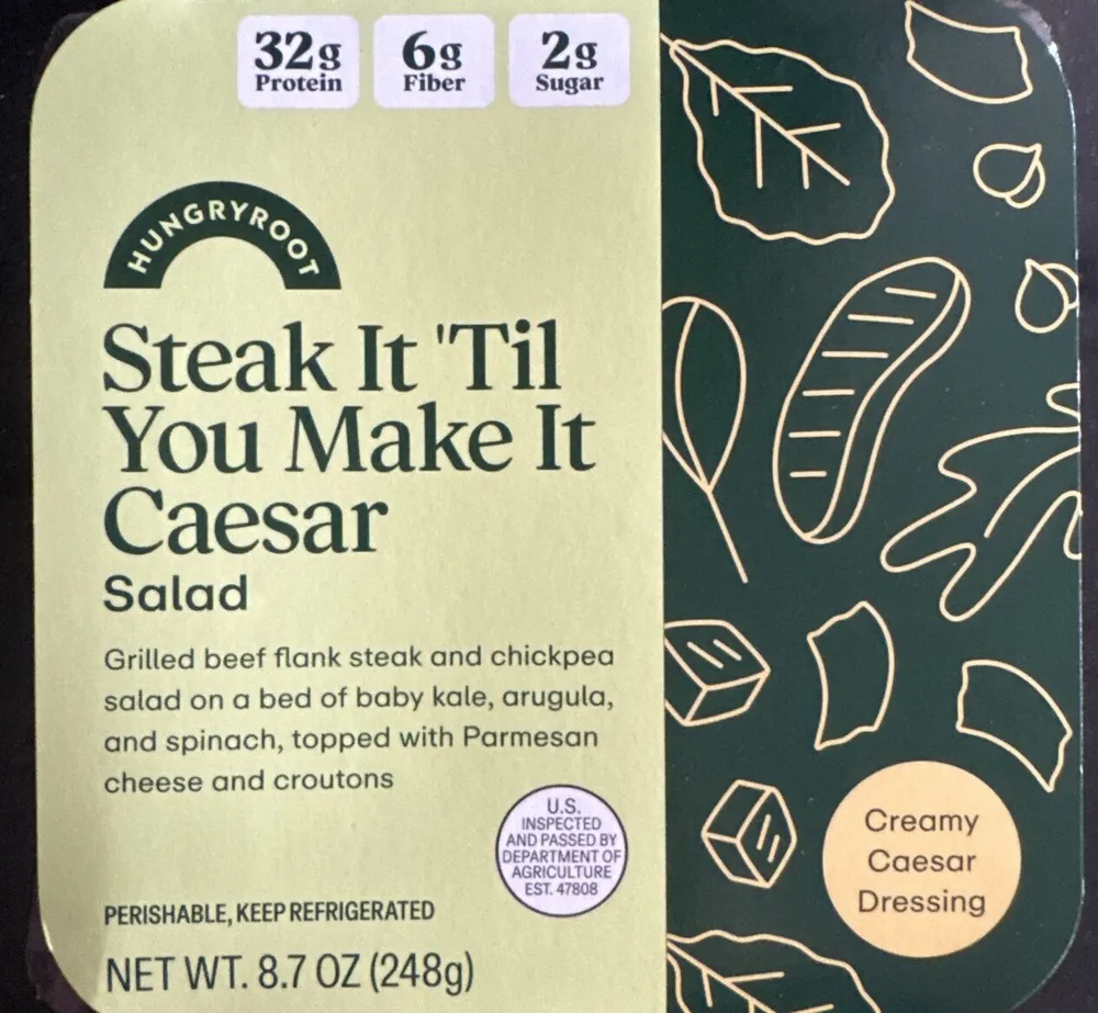 Steak It Til You Make It Caesar Salad