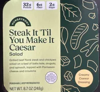 Steak It Til You Make It Caesar Salad