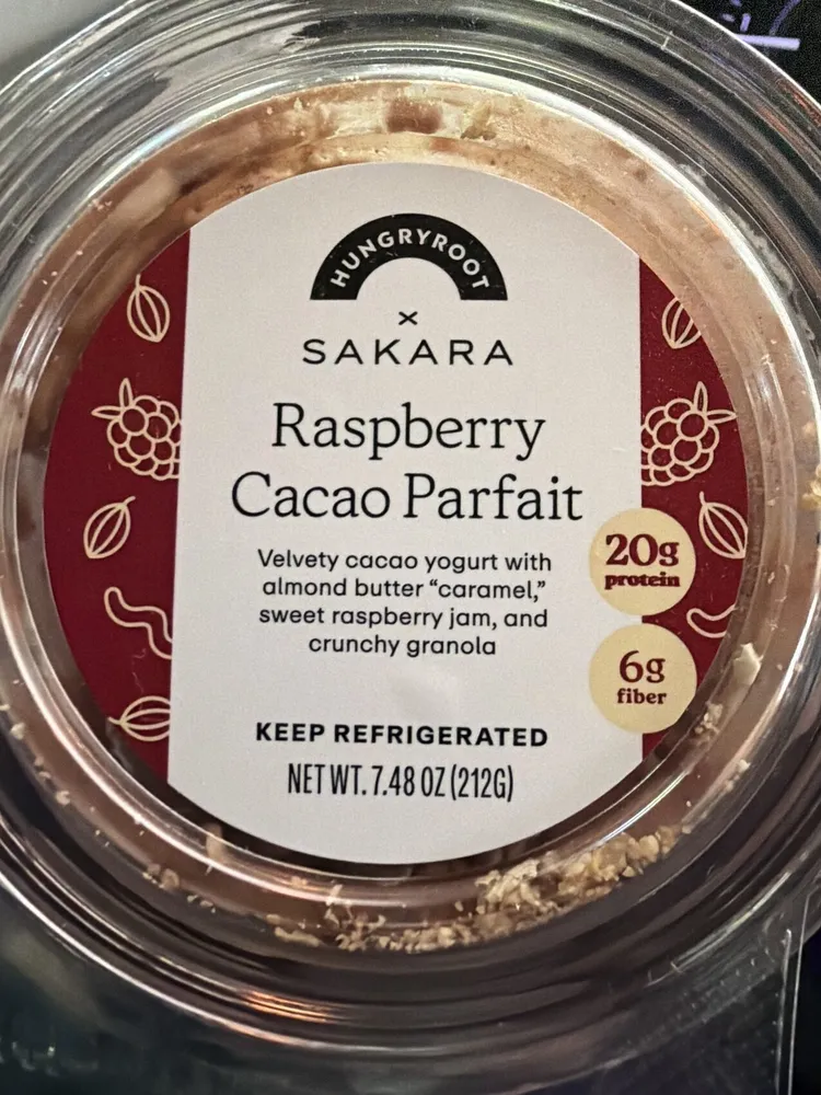 Raspberry Cocoa Parfait