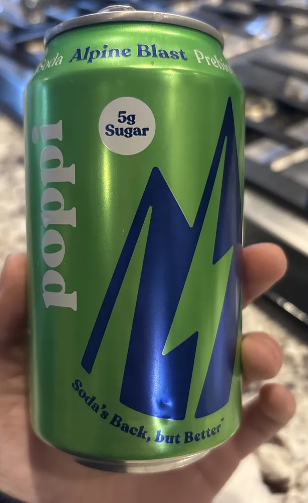 Alpine Blast Prebiotic Soda
