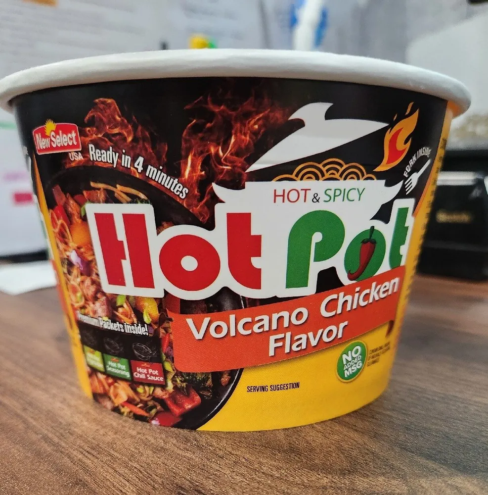 Volcano Chicken Hot Pot Ramen