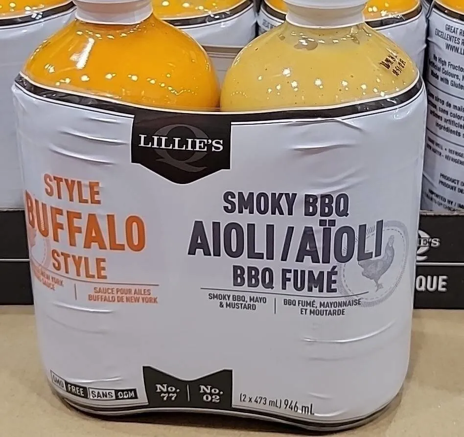 Lillie's  bbq sauce smoky&Carolina