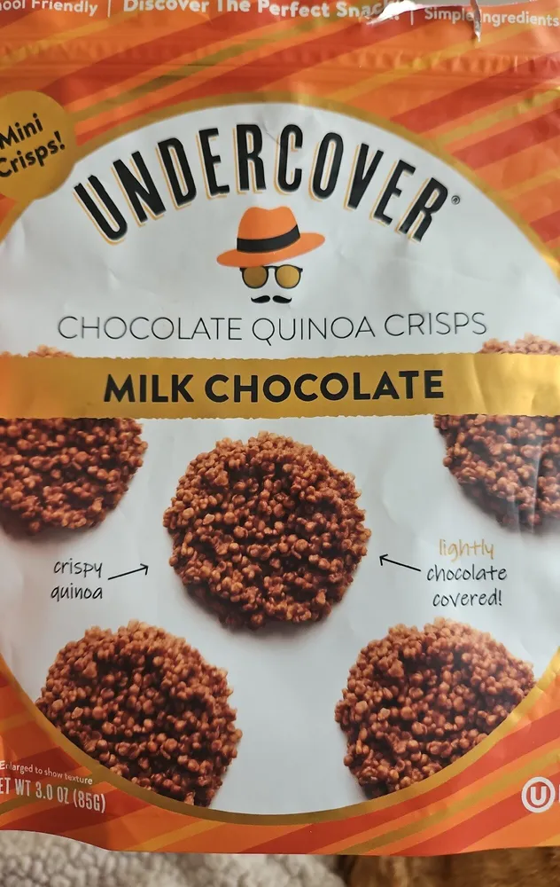 Chocolate Quinoa Crisps Milk Chocolate