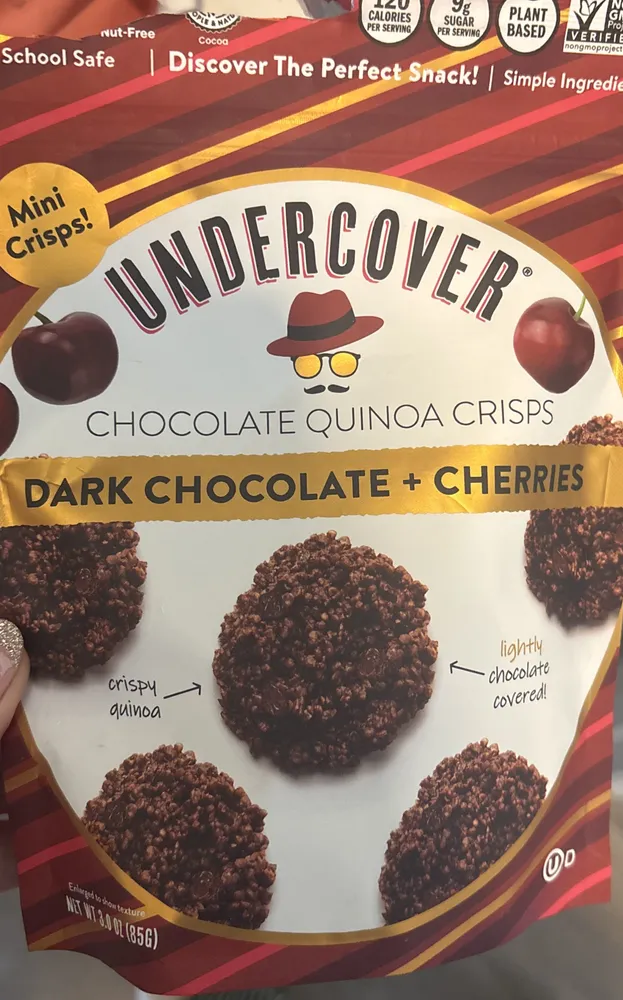 Chocolate Quinoa Crisps