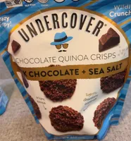 Chocolate Quinoa Crisps Dark Chocolate + Sea Salt