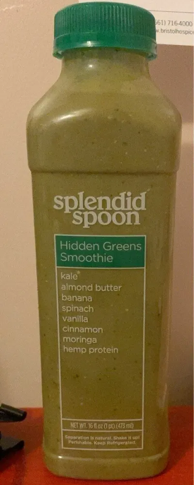 Hidden greens smoothie
