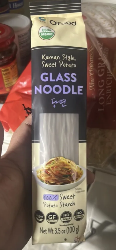 Organic Glass Noodle