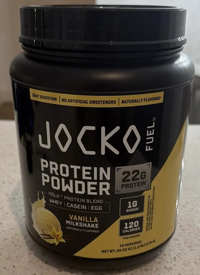 Protein Powder Vanilla Milkshake